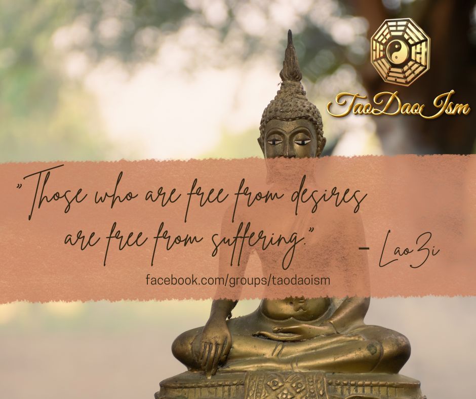 Those who are free from desires are free from suffering.